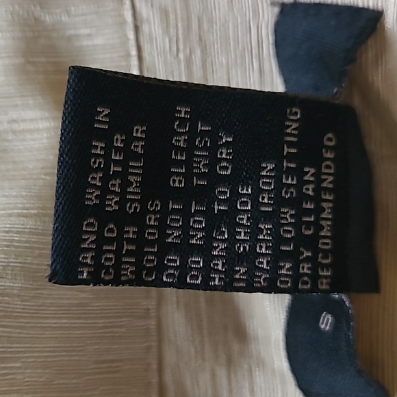 Vintage Silkland Khaki Silk Belted Safari Jacket - Size 10 - Picture 8 of 8